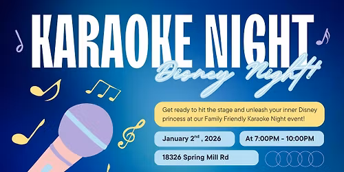 Karaoke Night - Family Friendly