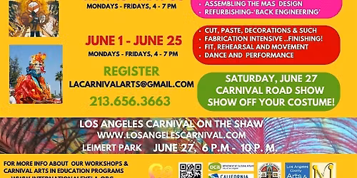 Design and Build a Caribbean Carnival Masquerade (Mas)!