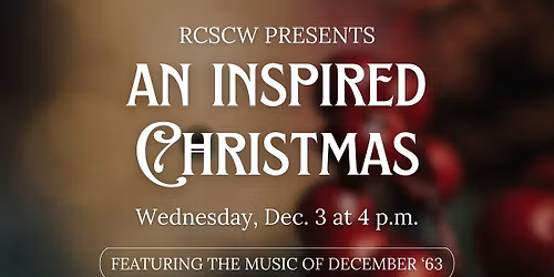 An Inspired Christmas featuring December '63
