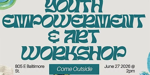 Youth Empowerment & Hip Hop Art Workshop!