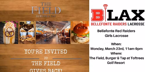 The Field Gives Back