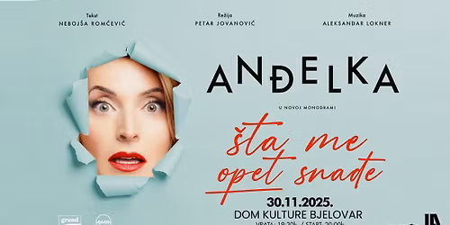 Anđelka - "Šta me opet snađe" u Bjelovaru!
