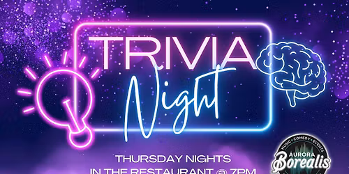 Thursday Night Trivia!
