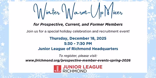 Winter Warm-Up Mixer