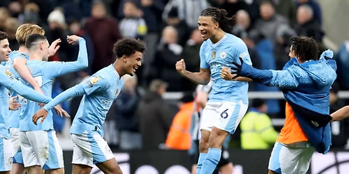 Manchester City FC vs Fulham FC at Etihad Stadium