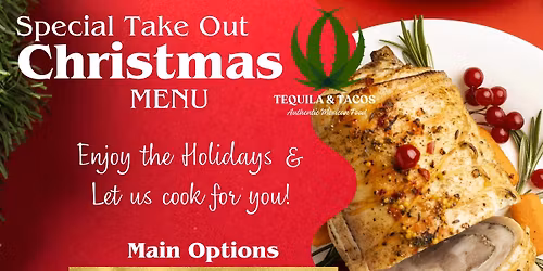 Take out Christmas dinner!