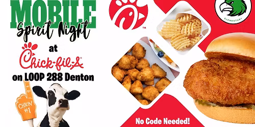 SSE Spirit Night at Chick-fil-A