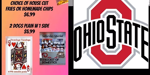 Ohio State Watch Party!   Doors open @ 1145!
