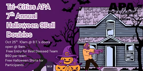 7th Annual Halloween 9Ball Doubles