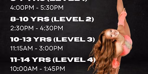 Jazz Dance Intensives (Ages 6-18)