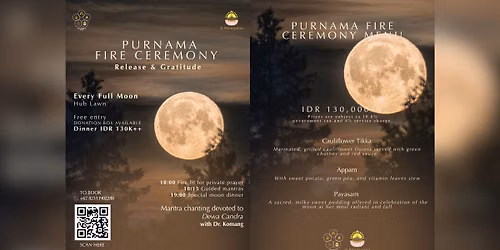 Purnama Fire Ceremony