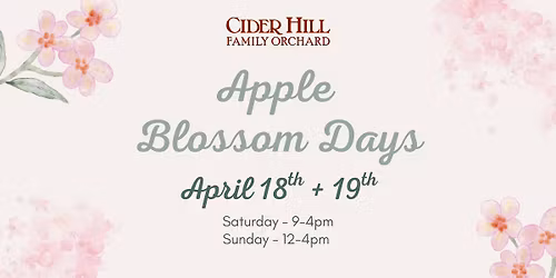 Apple Blossom Days