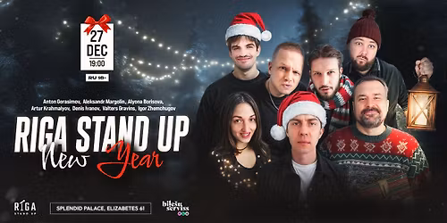 Riga Stand Up \/ New Year's Show (RU)
