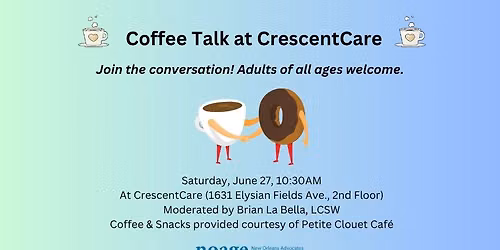 Coffee Talk at CrescentCare