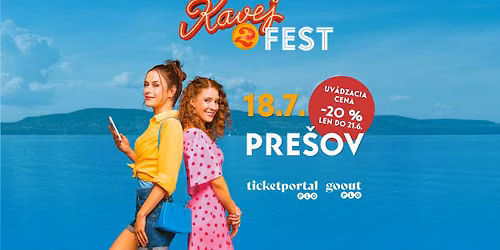 Kavej Fest Pre\u0161ov