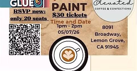 Coffee and Paint at Elevated Coffee & Confections