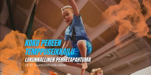 Koko perheen temppuseikkailu Lauttasaaressa!