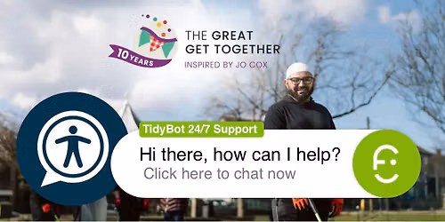 THE GREAT GET TOGETHER CLEAN-UP\u2026\u2026STREETLY LITTER PICKING 