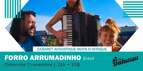 FORRO ARRUMADINHO | Cabaret Acoustique Nuits d'Afrique