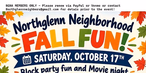 NorthGlenn Neighborhood Association Block Party