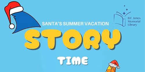 Santa's Summer Vacation Story Time