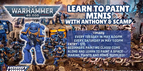 Mini\/Model Beginners Painting Class