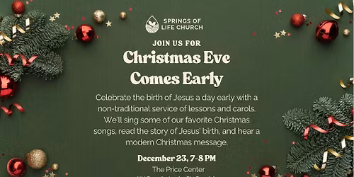 Christmas Eve Comes Early