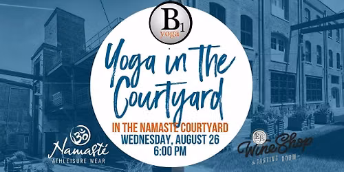 Yoga in the Courtyard