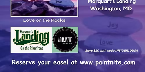 04\/30\/2026 Paint Nite UPSTAIRS at Marquart\u2019s Landing in Washington, MO
