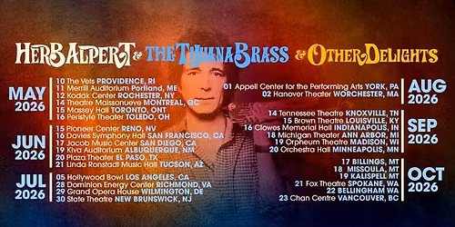 Herb Alpert & The Tijuana Brass Live