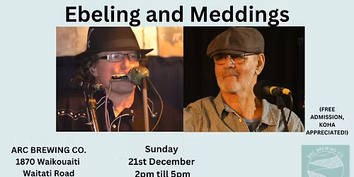 John Meddings and Terry Ebeling Locked and Loaded at ARC brewery! Brewery