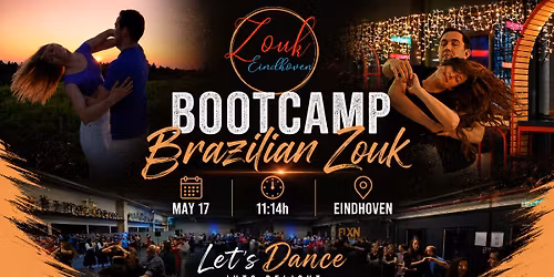 2,5h Intensive Bootcamp Brazilian Zouk (for dancers new to Zouk)