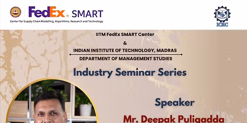 ICRC Management Lecture Series by Mr. Deepak Puligadda, Global CTO, Redington Limited