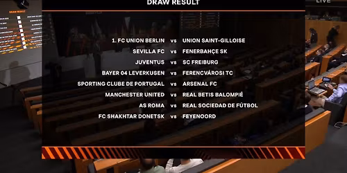 Europa League - Real Betis vs Feyenoord at Estadio La Cartuja de Sevilla