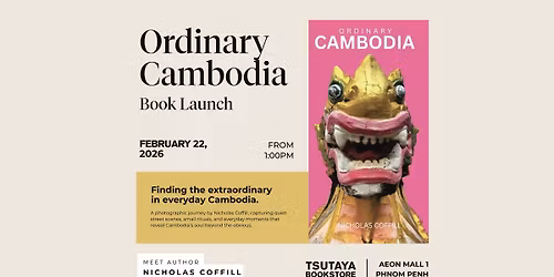 Ordinary Cambodia Book Launch