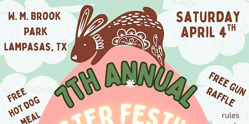 Open Gate Cowboy Church Annual Easter Egg Hunt in Lampasas