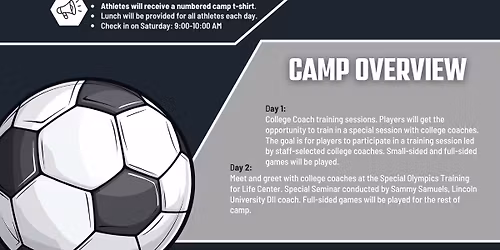 Boys College ID Camp