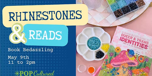 Book Bedazzling: Rhinestones & Reads