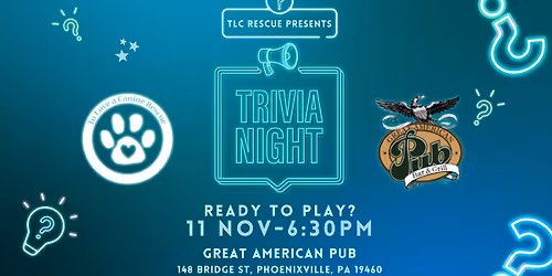 TLC Animal Trivia at Great American Pub