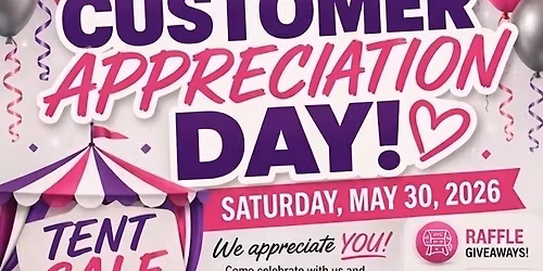 Customer Appreciation Day \u2728\ufe0f