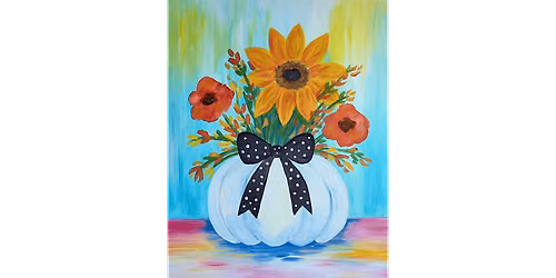 Pumpkin Full of Posies - Paint and Sip in Chicago | Classpop!\u2122