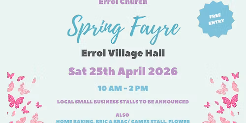 Errol Church Spring Fayre