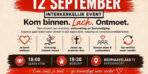 Blokhutworship 12 september