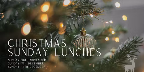 Christmas Sunday Lunch - Sunday 30th November