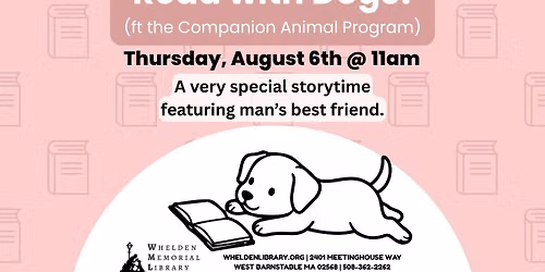 Read with Dogs ft The Companion Animal Program