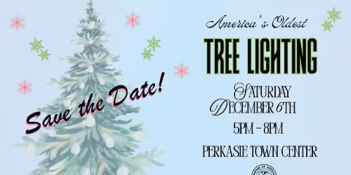 America's Oldest Tree Lighting