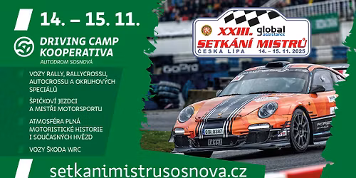 SETK\u00c1N\u00cd AUTOMOBILOV\u00ddCH MISTR\u016e 2025