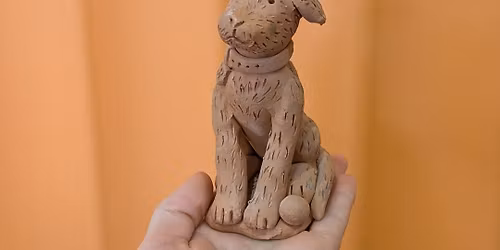 Mini dog sculpture workshop\ud83d\udc15