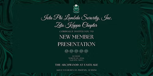 Spring 2026 New Member Presentation