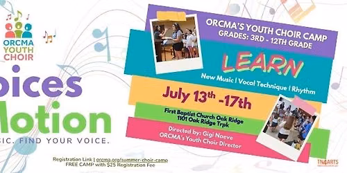 Voices In Motion Chooir Camp